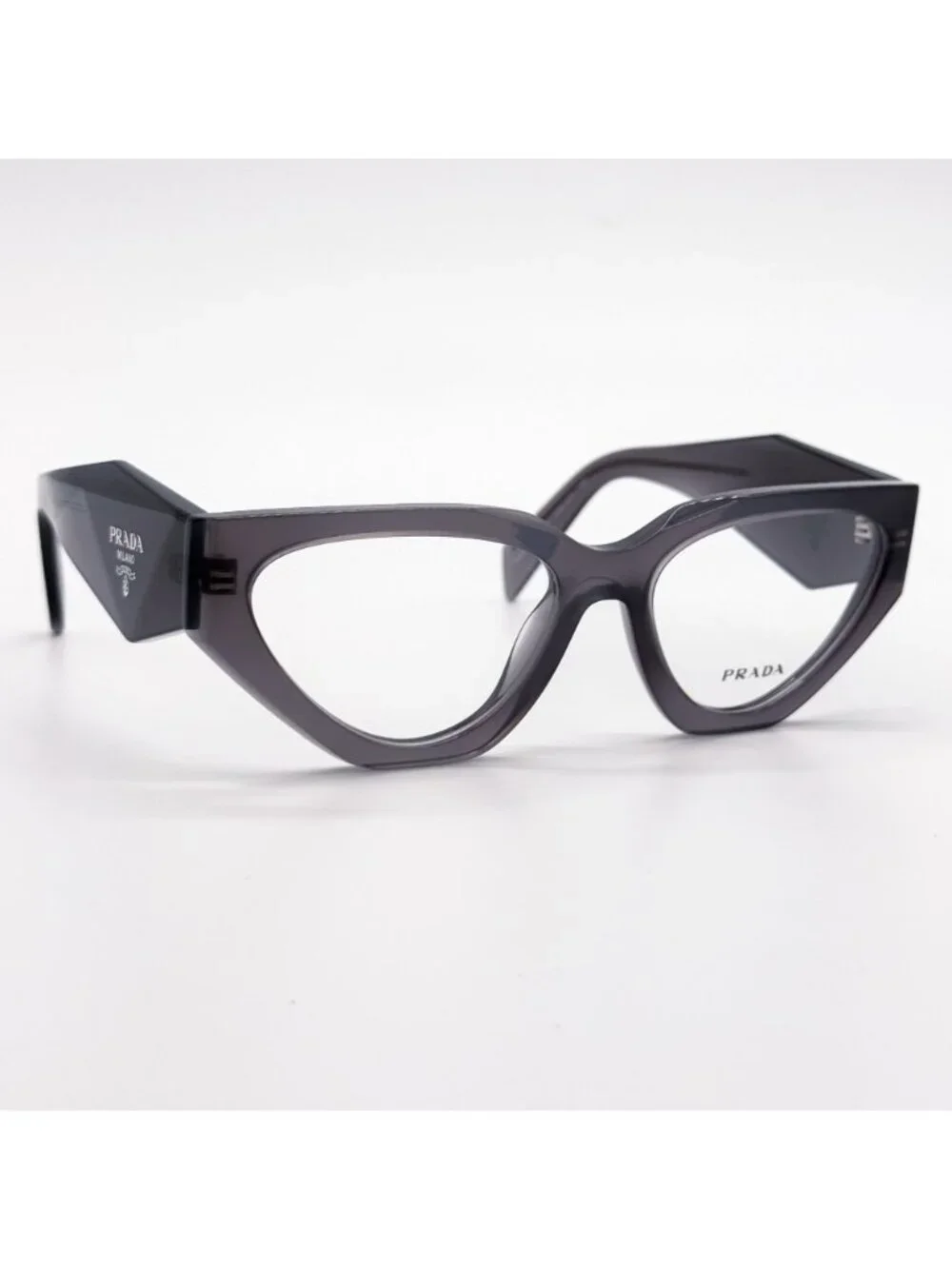 New Prada PR C07V Gray Women Eyeglasses Prada PRC07V 27G1O1